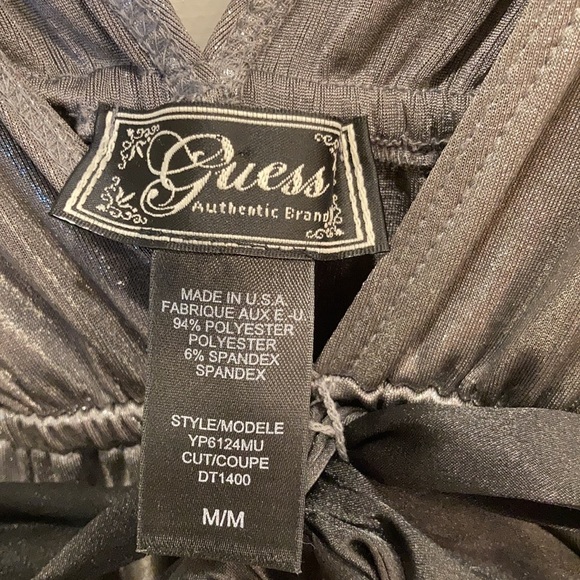 Silver and black Guess Party Dress 🥂 - Picture 8 of 9